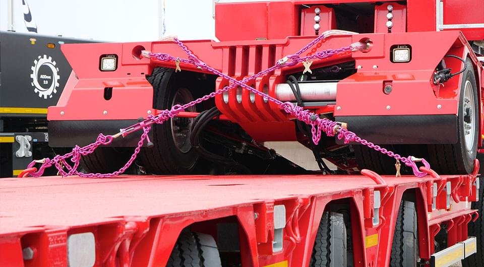 RUD lashing chains for optimum load securing RUD Sling & Lashing World